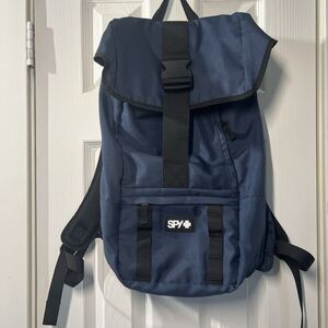 SPY OPTIC Voyager Roll Top Backpack NAVY for Laptop